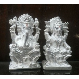 Auspicious Laxmi-Ganesh  Idol