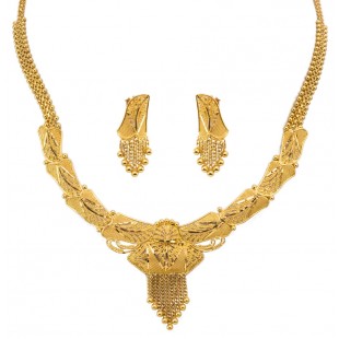 The Golden Leafy Necklace