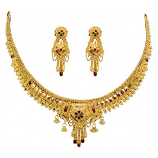 Shahi Savari Gold Necklace