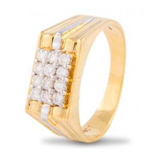 Vivacious Diamond Ring for Men