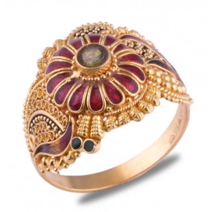 Chandrima Gold Ring