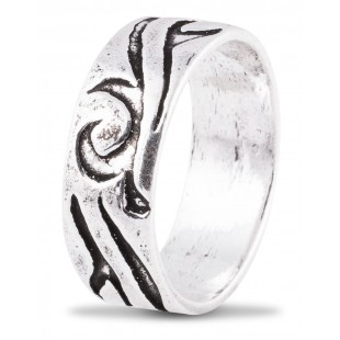 Entwined Sterling Silver Ring