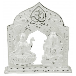 Silver Laxmi - Ganpati Idol