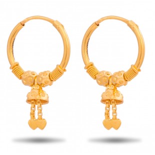 Pacifying Gold Hoops