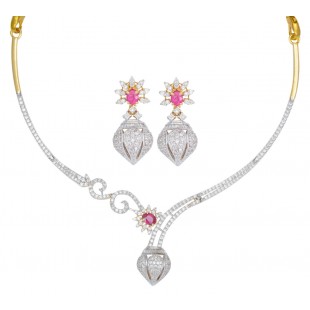Mirthful Appetite Diamond Necklace