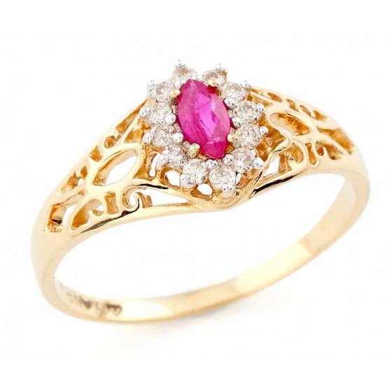 The Golden Beauty Ring