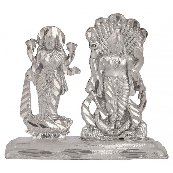 Silver Shesh-naag Statue