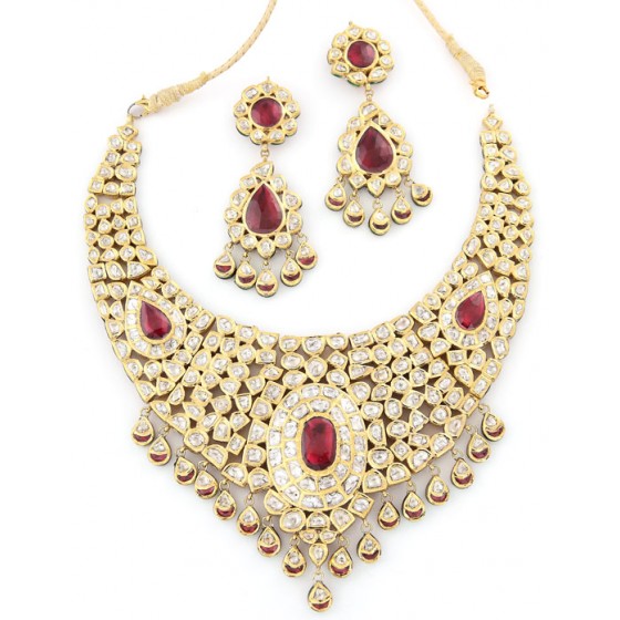 The Maha'rani' Kundan Jewellery Set