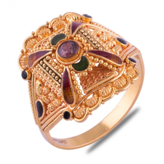 Ishani Gold Ring