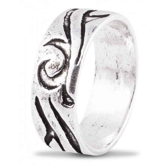 Entwined Sterling Silver Ring