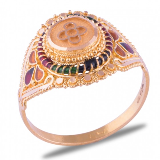 Zaina Gold Ring