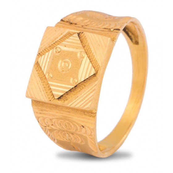 Stud Muffin Gold Ring For Men