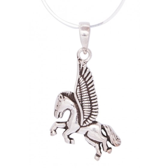 Unicorn Silver Pendant