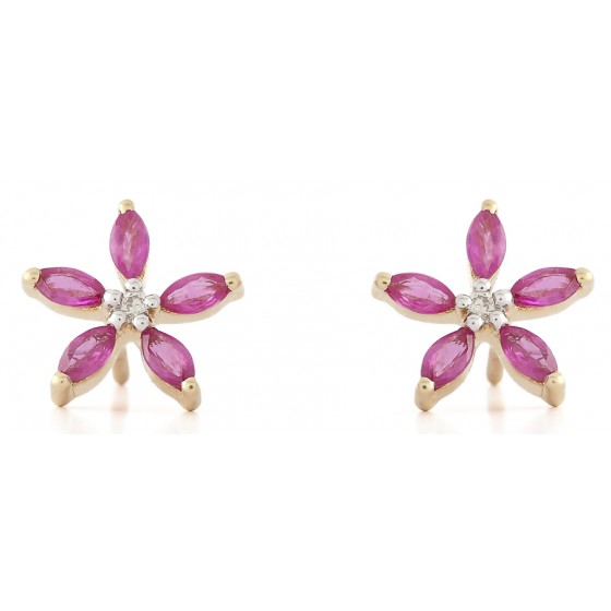Pink Jasmine Earrings