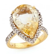 The Golden Flame Ring