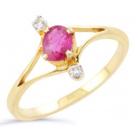 Pink Triangle Ring