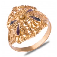 Hrudiya Gold Ring