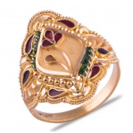 Pratichi Gold Ring