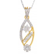 Lavish Affinity Diamond Pendant Set