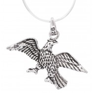 Flying Eagle Silver Pendant