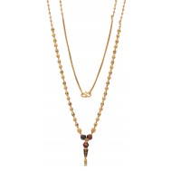 Style Crescent Gold Chain