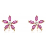 Pink Jasmine Earrings