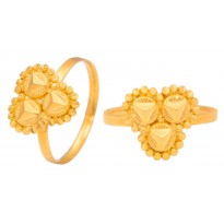 Ameliorate Gold Foot Ring
