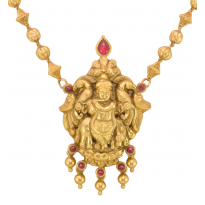 Jai Shri Krishna Pendant Set