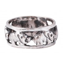 Merry Go Round Sterling Silver Ring