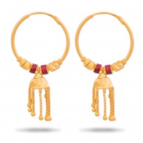 Thriving Gold Hoops
