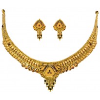 Rang Rangili Gold Necklace