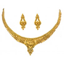 Rajasthani Darbar Gold Necklace
