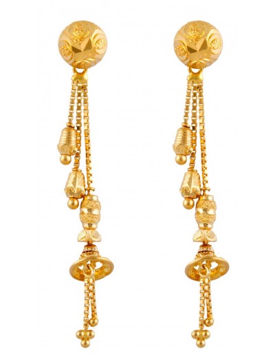Mugdha Sui Dhaga - Sui Dhaga - Gold Earrings - Gold