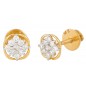 Emotive Circle Diamond Earrings