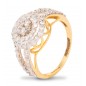 Courtly Diamond Ring