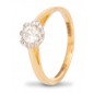 Flattering Diamond Ring