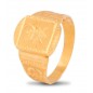 Ameliorative Gold Ring For Men